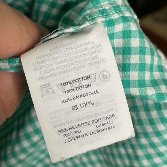 J. Crew Ludlow 2 Ply Cotton Check Shirt - Men’s XL - Picture 8 of 8